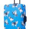 Kofferüberzug Blue with Dogs Gross (65-70 cm) 2