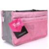 Bag in Bag - Rosa mit Netz Grösse L 3