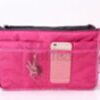 Bag in Bag - Bright Pink mit Netz Grösse L 5