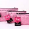 Bag in Bag - Rosa mit Netz Grösse L 6
