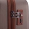 Wannsee - Handgepäck Hartschale mit TSA in Champagner-Braun 5