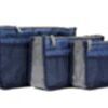 Bag in Bag - Royal Blue mit Netz Grösse M 6