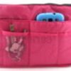 Bag in Bag - Bright Pink mit Netz Grösse M 4