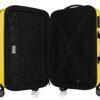 Alex - Handgepäck Hartschale glänzend mit TSA in Gelb 2