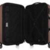 Alex - Koffer Hartschale L glänzend mit TSA in Braun 2