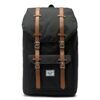 Little America - Rucksack 25L in Black/Tan Synthetic Leather 1