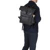 OTM Moving Madox Rolltop Backpack 14&quot; Schwarz 6