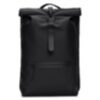 Rolltop Backpack W3, Schwarz 1