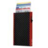 Wallet Click &amp; Slide Carbon Fibre Black/Red 1