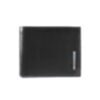 Blue Square - Herrenbrieftasche mit Münz- und Kreditkartenfach in Schwarz 1