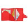 Wallet Click &amp; Slide Portemonnaie Rhombus Coral/Red 2