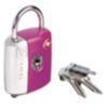 Dual Combi/Key Lock - Kofferschloss mit Schlüssel und Zahlencode Violet 1