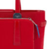 Damenlaptoptasche aus rezykliertem Stoff in rot 3