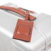 Ultra Slim Mittelgrosser Koffer Grau/Leder 6