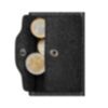 Wallet Click &amp; Slide Coin Pocket Nappa Black/Black 2