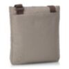 Leonce Small Vertical Crossover RFID in Sepia Brown 4