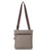 Leonce Small Vertical Crossover RFID in Sepia Brown 6