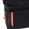 Eye Shoulder Bag RFID in Creased Black/Coral 6