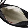 Eye Shoulder Bag RFID in Creased Black/Coral 2