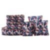 Lucy Travel Packing Cube Set Peach Leaves 1