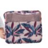 Lucy Travel Packing Cube Set Peach Leaves 9