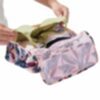 Lucy Travel Packing Cube Set Peach Leaves 8