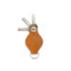 Lusso - AirTag Key Holder, Brushed Cognac 3