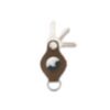 Lusso - AirTag Key Holder, Java Brown 1