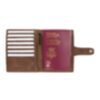 AirTag Passport Holder, Brushed Brown 7