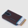 Blue Square - Compact Wallet für Scheine und Kreditkarten in Viola 3