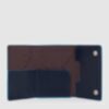 Blue Square - Compact Wallet für Scheine und Kreditkarten in Viola 2