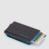 Blue Square - Kreditkartenhalter mit Aussenfach in Schwarz 2