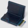 Blue Square - Doppelter Kreditkartenhalter in Blau 2