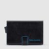 Blue Square - Doppelter Kreditkartenhalter in Schwarz 1