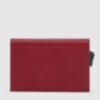 Blue Square - Doppelter Kreditkartenhalter in Rot 5