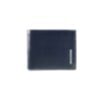 Blue Square - Herrenbrieftasche mit Klapp-Ausweisfenster und Münzfach in Blau 1