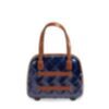 Leather &amp; More - Hartschalen-Koffer Beautycase Blau 4