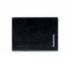 Blue Square - Herrenbrieftasche mit Klapp-Ausweisfenster in Schwarz 1