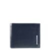 Herrenbrieftasche mit Münz-und Kreditkartenfach in Blau 1