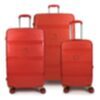 Zip2 Luggage - 3er Kofferset Rot 1