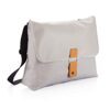 Pure - Cotton Messenger Bag in Grey 2