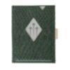 Exentri Wallet Leder Kobragrün für 10 Karten 1