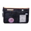 Bag in Bag - Black Neon Orange Zipper Grösse L 5
