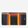 Pemba - Mehrfarbige Trifold Brieftasche Schwarz 2