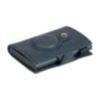 Furbo RFID-Kartenhalter aus Leder mit Banknotenfach und AirTag-Etui in Blau 1