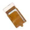 Furbo RFID-Kartenhalter aus Leder mit Banknotenfach und AirTag-Etui in Honiggelb 4