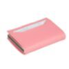 Furbo RFID-Kartenhalter aus Leder mit Banknotenfach und AirTag-Etui in Pink 3