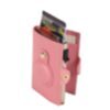 Furbo RFID-Kartenhalter aus Leder mit Banknotenfach und AirTag-Etui in Pink 2