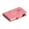 Furbo RFID-Kartenhalter aus Leder mit Banknotenfach und AirTag-Etui in Pink 1