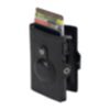 Furbo RFID-Kartenhalter aus Leder mit Banknotenfach und AirTag-Etui in Schwarz 2